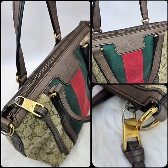 Gucci Rania Top Handle 2-Way Bag - Picture 12 of 17